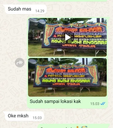 Pengiriman Papan Bunga Kemanggisan