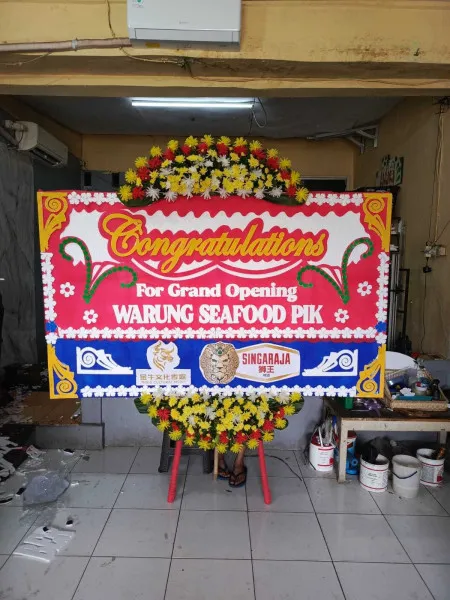 Papan Bunga Ucapan Selamat Kemanggisan