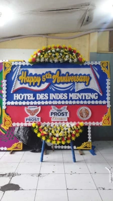 Papan Bunga di Kemanggisan